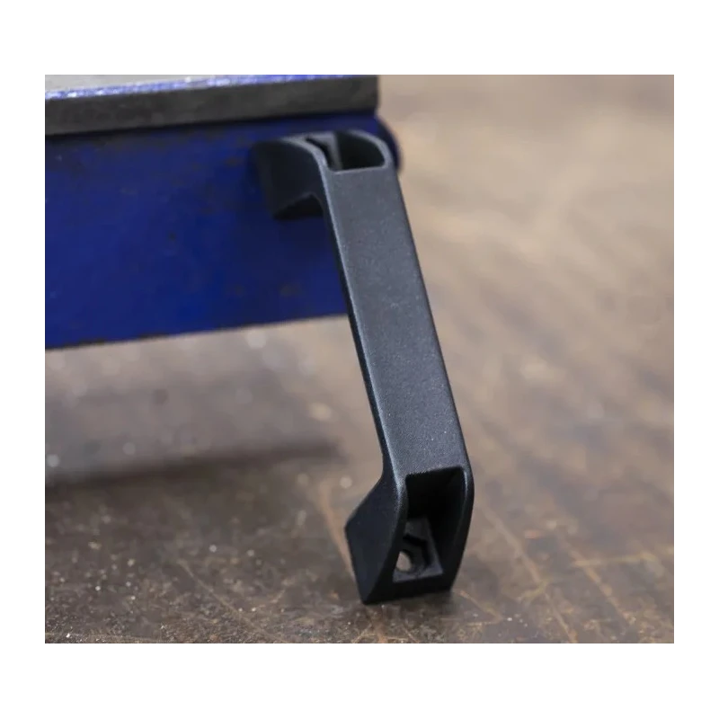 RS PRO Matt Black Plastic Arch Shape Handle 40 mm Height, 28 mm Width, 140 mm Length 456-490