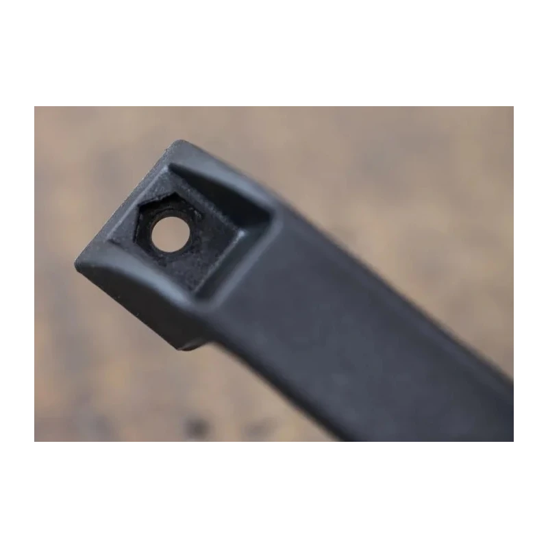 RS PRO Matt Black Plastic Arch Shape Handle 40 mm Height, 28 mm Width, 140 mm Length 456-490