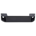 RS PRO Matt Black Plastic Arch Shape Handle 40 mm Height, 28 mm Width, 140 mm Length 456-490