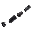 Switchcraft Industrial Circular Connector 6 Contacts Cable Mount Socket Male IP68 IP69K EN3 Series EN3C6MX