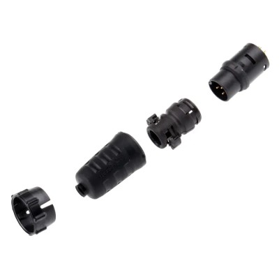 Switchcraft Industrial Circular Connector 6 Contacts Cable Mount Socket Male IP68 IP69K EN3 Series EN3C6MX