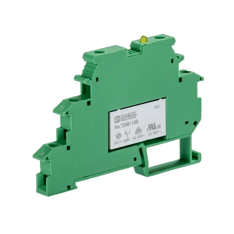 Phoenix Contact DIN Rail Interface Relay 24V dc Coil 6A SPDT 2964500
