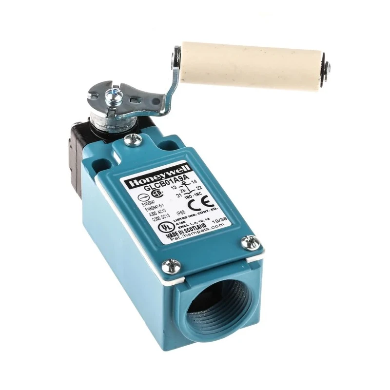 Honeywell Technologies GLC Series Rotary Lever Limit Switch 1 NC/1 NO IP66 Die Cast Zinc Housing 240V AC 6A 