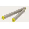 Interroll Zinc Plated Steel Round Conveyor Roller 50 mm Diameter x 700 mm Length, 10 mm Steel Spindle, 730 17X2JAAJAC - 700