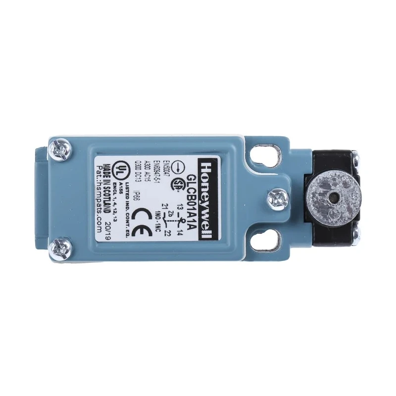 Honeywell Technologies GLC Series Roller Lever Limit Switch, 1 NC/1 NO, IP66, Die Cast Zinc Housing, 240V AC, 6A 
