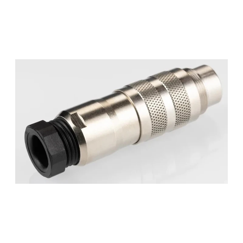binder Circular Connector 12 Contacts Cable Miniature Plug Male IP67 423 Series 99.5629.15.12