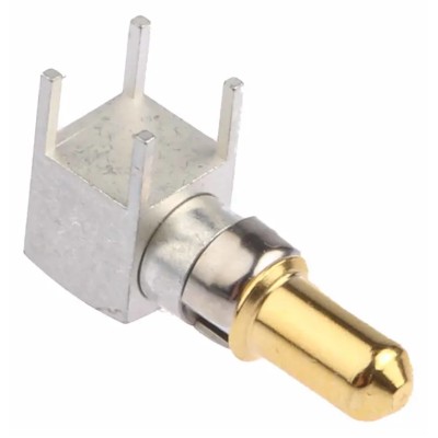RS PRO Right Angle DIN41612 Type M Male Gold Plated Copper Alloy Backplane Connector Contact 309-4042