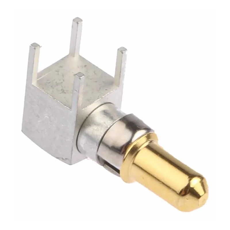 RS PRO Right Angle DIN41612 Type M Male Gold Plated Copper Alloy Backplane Connector Contact 309-4042