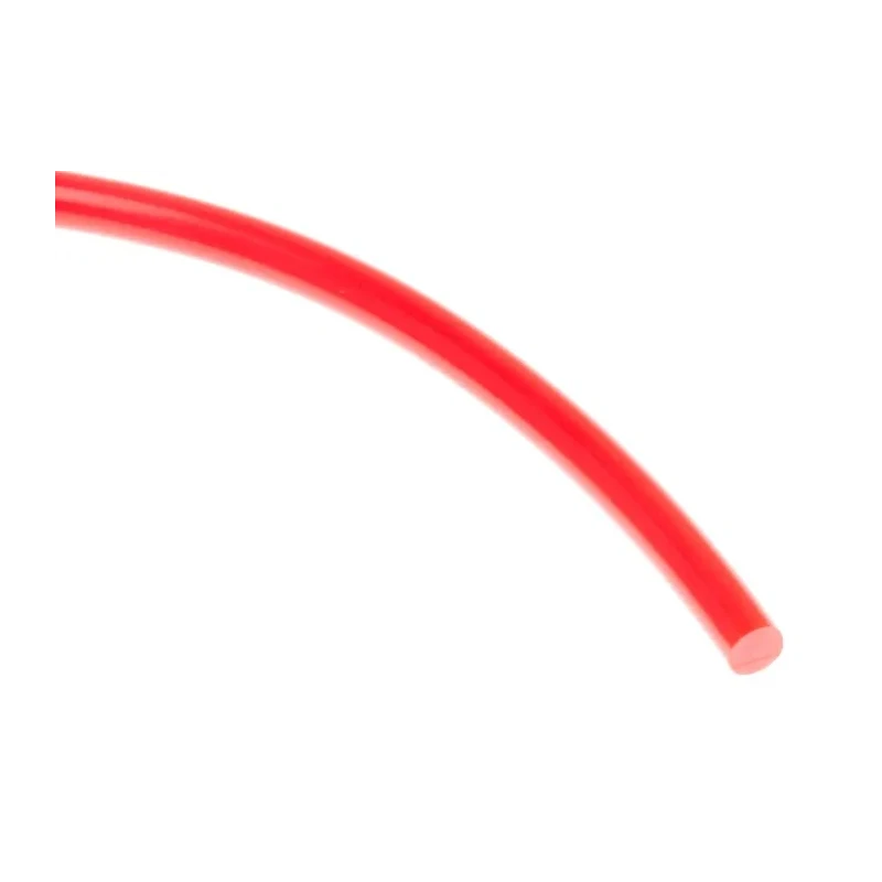 RS PRO Red Round Solid Polyurethane Belt 5 m Length, 5 mm Diameter, Hardness Type A 90, for 50 mm Minimum Pulley 309-8195