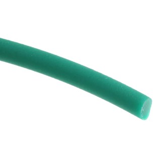 RS PRO 5 m 5 mm Diameter Green Round Polyurethane Belt for Use with 48 mm Minimum Pulley Diameter 309-8123