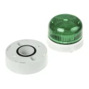 RS PRO Flashguard QBS Series Green Beacon 24V dc Flashing Surface, Xenon Bulb, IP65, IP67 QBS-0058