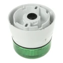 RS PRO Flashguard QBS Series Green Beacon 24V dc Flashing Surface, Xenon Bulb, IP65, IP67 QBS-0058