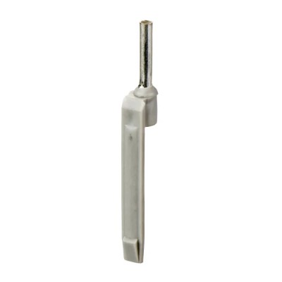 Schneider Electric Linergy DZ5 Insulated Bootlace Ferrule, 2.7 mm Pin Diameter, Grey, 14 AWG Wire Size DZ5CA025
