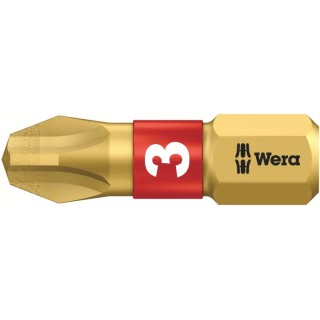 Wera Screwdriver Bit Diamond Tipped 25 mm Drive Size PH3 Tip 1-Piece 05056404001