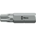 Wera Screwdriver Bit T30, 6.35 mm Hex Drive, 25 mm Overall Length 05066525001