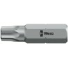 Wera Screwdriver Bit T30, 6.35 mm Hex Drive, 25 mm Overall Length 05066525001