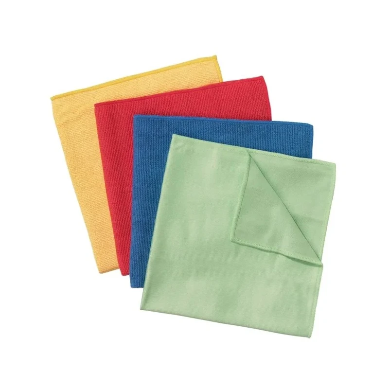 WYPALL Yellow Microfibre Cloths for Surface Cleaning, Dry Use, Repeat Use, 400 x 400 mm, Bag of 6 8394