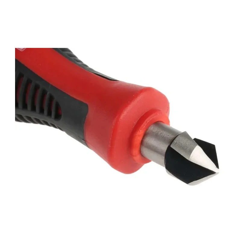 RS PRO HSS Countersink 12 mm Head Diameter, 3 Flutes, 90° Angle, 110 mm Overall Length, Shank Diameter 6 mm 456-898