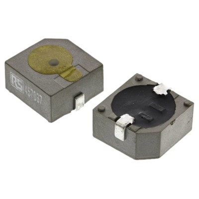 RS PRO Magnetic Buzzer Component Surface Mount 8V-15V DC 85 dB Sound Level 457-049