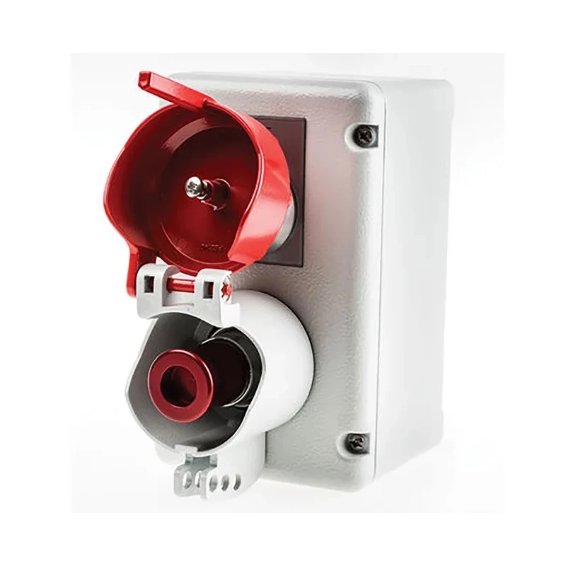 Craig & Derricott Push Button Control Station SPDT, Die Cast Aluminium Enclosure, IP65, Green Red Buttons SSTH/GS/P/F1/MG/CO