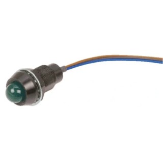 Marl 651 Series Green Panel Mount Indicator 24V DC 20mA IP67 Prominent Bezel 651-114-22-08