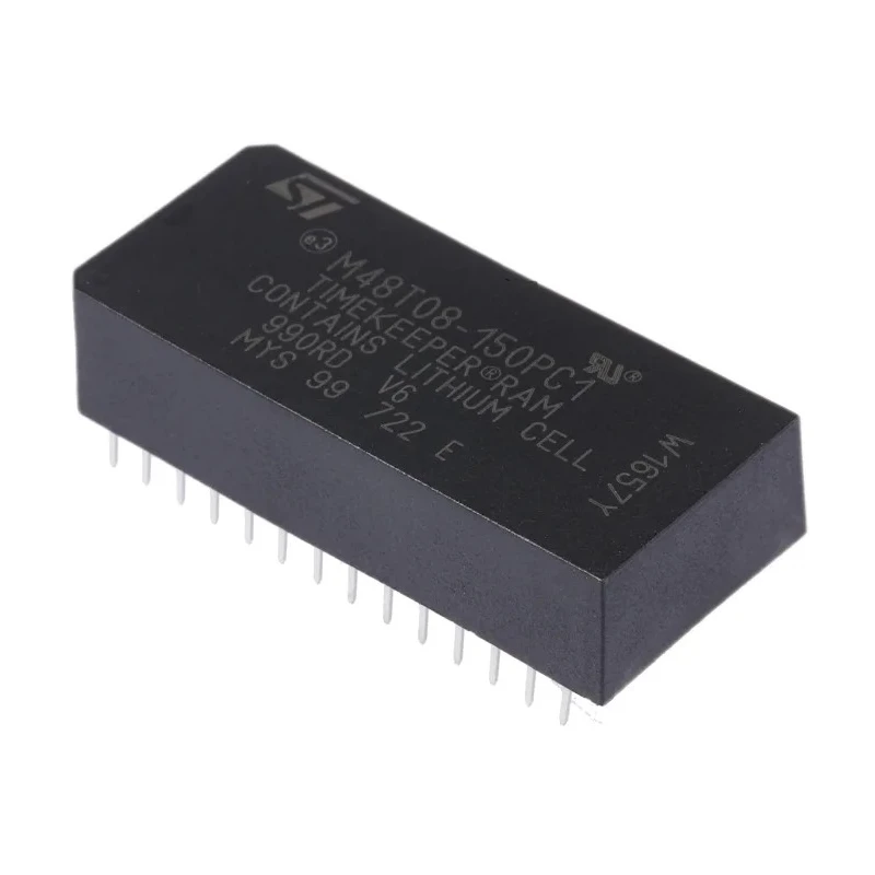STMicroelectronics 64 kB 150 ns NVRAM 28-Pin PCDIP M48T08-150PC1