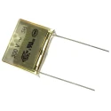 KEMET PME271 Paper Capacitor X2 Suppression, 100nF, 250V AC / 250V DC, Through Hole Mount, 115°C PME271