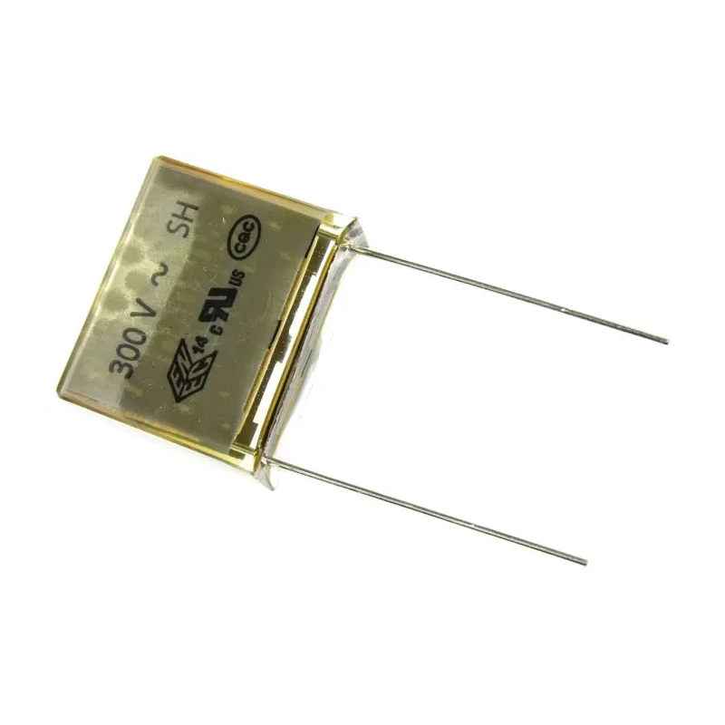KEMET PME271 Paper Capacitor X2 Suppression, 100nF, 250V AC / 250V DC, Through Hole Mount, 115°C PME271
