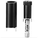 Eaton 10A PCB Mount Fuse Holder, 1P-Pole for 33.1 mm Fuse Size, 250V AC HTC-45M