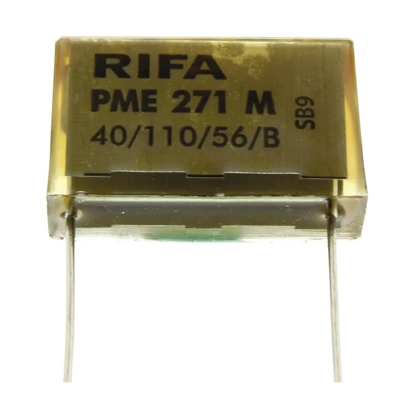 KEMET Paper Capacitor X2, 100nF, 275V AC, 275V DC, Through Hole Mount PME271