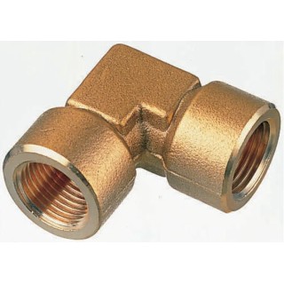 Legris Pneumatic Brass Pipe Fitting 90° Threaded Elbow Female G 3/4 in to Female G 3/4 in 0143 27 27