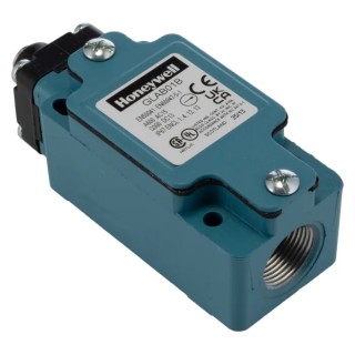 Honeywell Technologies GLA Series Plunger Limit Switch, 1 NO/1 NC (SPDT), IP67, Die Cast Zinc Epoxy Coated Housing, 600V 