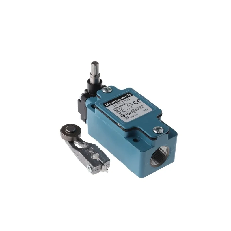 Honeywell Technologies GLA Series Roller Lever Limit Switch, DPDT, IP67, Die Cast Zinc Housing, 600V AC, 6A GLAB20A1B