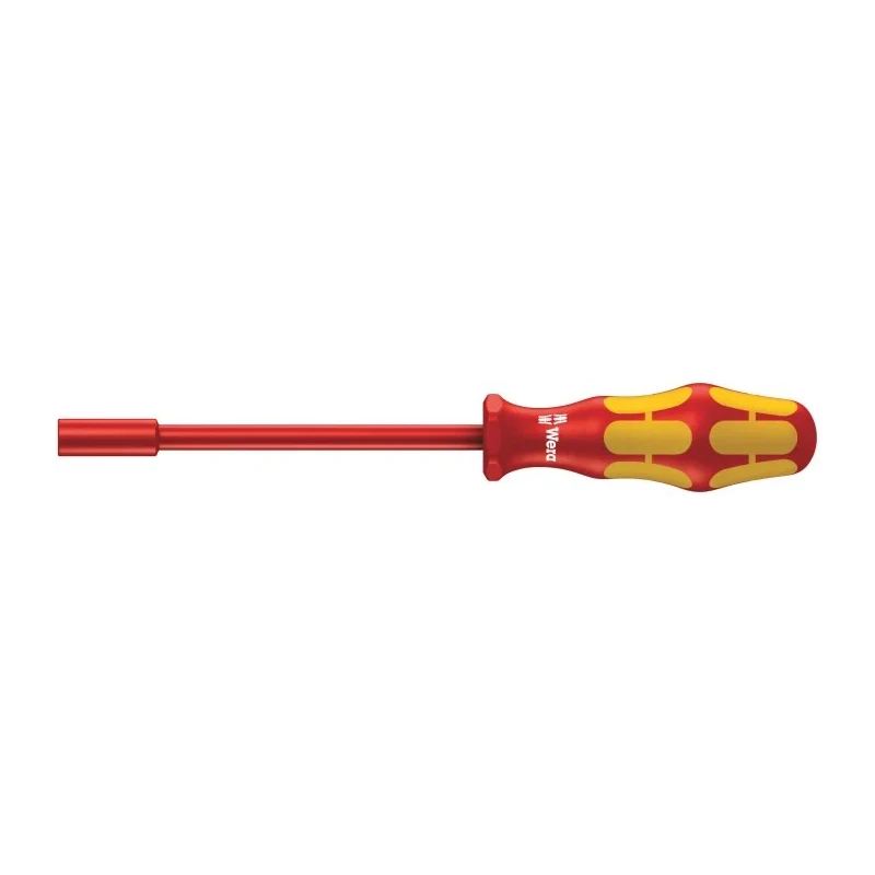 Wera Hexagon Nut Driver 10 mm Tip VDE/1000V Approved 125 mm Blade 237 mm Overall 05005325001