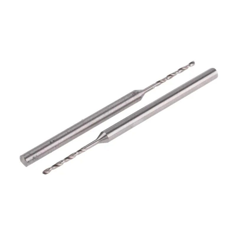 RS PRO Steel PCB Drill Bit 0.9 mm Bit Diameter, 2.35 mm Shank Diameter, DIN 338 Standard, Model 457-598