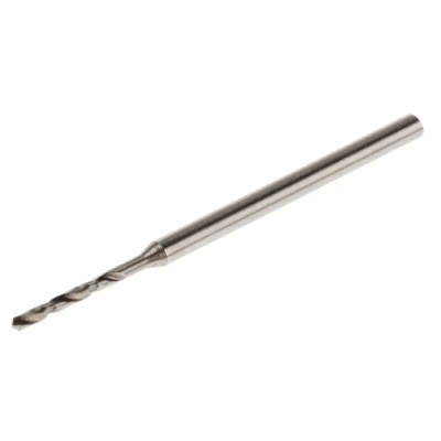 RS PRO Steel PCB Drill Bit, Bit Diameter 1.3 mm, Shank Diameter 2.35 mm, DIN 338 Standard, Model 457-601