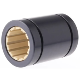 Igus drylin R Linear Bearing with 20 mm ID 32 mm OD, 45 mm Length, Aluminium, Closed End RJUM-01-20