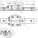 Igus T Series Linear Guide Rail 25 mm Width 300 mm Length TS-01-25-300