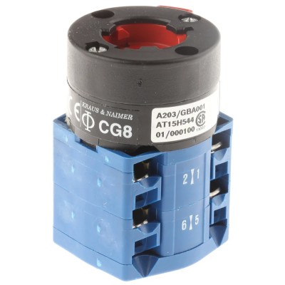 Kraus & Naimer CG8.A203/GBA001.*FT 2 Position Cam Switch 60° 20 A