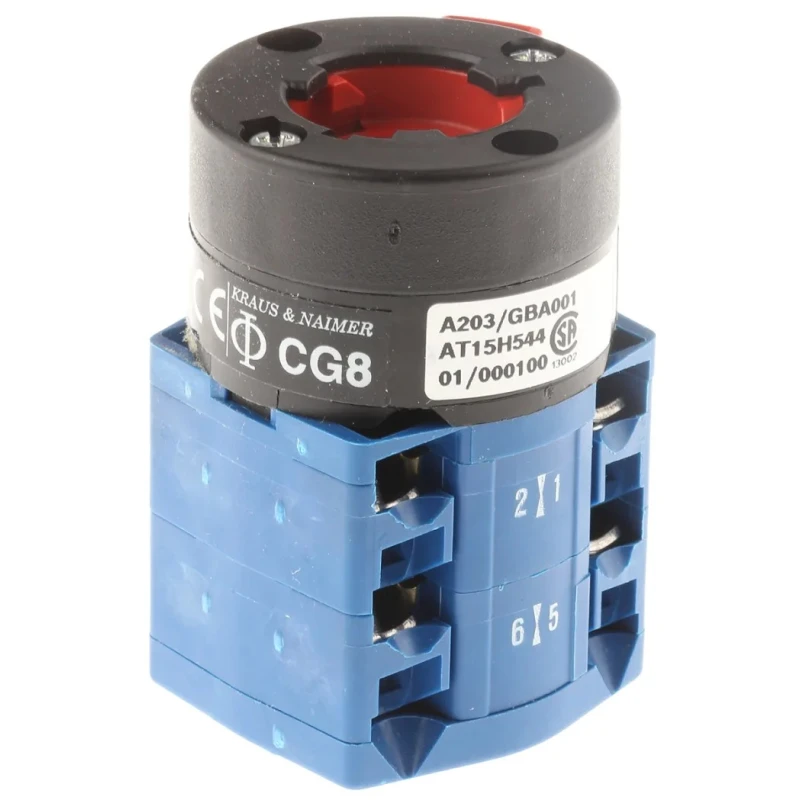 Kraus & Naimer CG8.A203/GBA001.*FT 2 Position Cam Switch 60° 20 A
