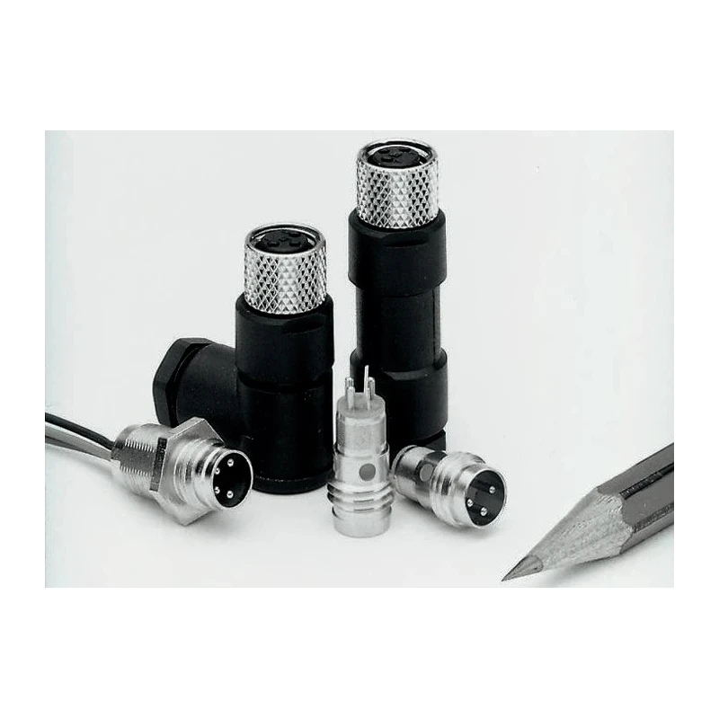 binder Circular Connector, 3 Contacts, Cable Mount, M8 Connector Size, Plug Male, IP67, 60V, 4A, Copper Zinc 99 3379 55 03