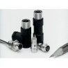 binder Circular Connector, 3 Contacts, Cable Mount, M8 Connector Size, Plug Male, IP67, 60V, 4A, Copper Zinc 99 3379 55 03