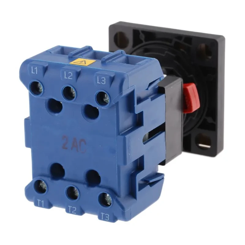 Kraus & Naimer 3-Pole Panel Mount Isolator Switch, IP65, 25A, 7.5 kW KG20A.T203/GBA011.FT2