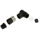 binder Circular Connector, 3 Contacts, Cable Mount, M8 Size, Socket Female, IP67, 60V, 4A, Polymer Housing, 768 Series IP67