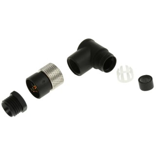 binder Circular Connector, 3 Contacts, Cable Mount, M8 Size, Socket Female, IP67, 60V, 4A, Polymer Housing, 768 Series IP67