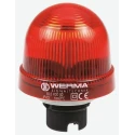 Werma EM 817 Series Red Beacon 230V AC Flashing Xenon Bulb IP65 817.100.68