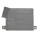 HARTING Han B Range Heavy Duty Power Connector Hood, Die Cast Aluminium Body, IP65, 1 Lever 09300101541