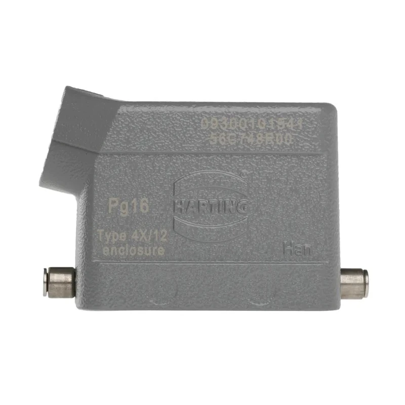HARTING Han B Range Heavy Duty Power Connector Hood, Die Cast Aluminium Body, IP65, 1 Lever 09300101541