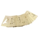 AT Brown Brass Stencil Letters Only 30 Pieces 50.8 mm Character Height 150305