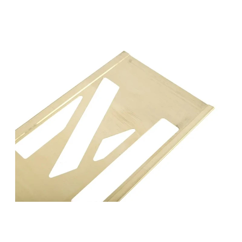 AT Brown Brass Stencil Letters Only 30 Pieces 50.8 mm Character Height 150305